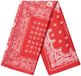 Merkloos Zomersjaal - Rood - Polyester - Gebloemd - Langwerpig sjaal - Dames
