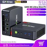 GMKtec M6 Ultra Mini PC AMD Ryzen5 7640HS Desktop Computer 16GB RAM 512GB PCIe3.0 SSD Windows 11 Pro Micro PC met Dual 2.5G LAN