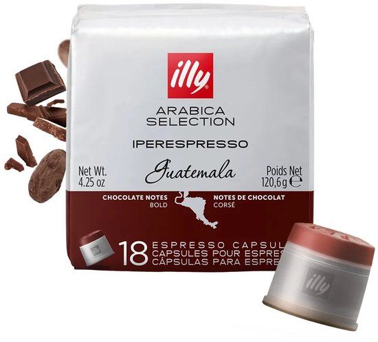 illy Capsules Iperespresso Arabica Selection Guatemala 6 x 18 stuks