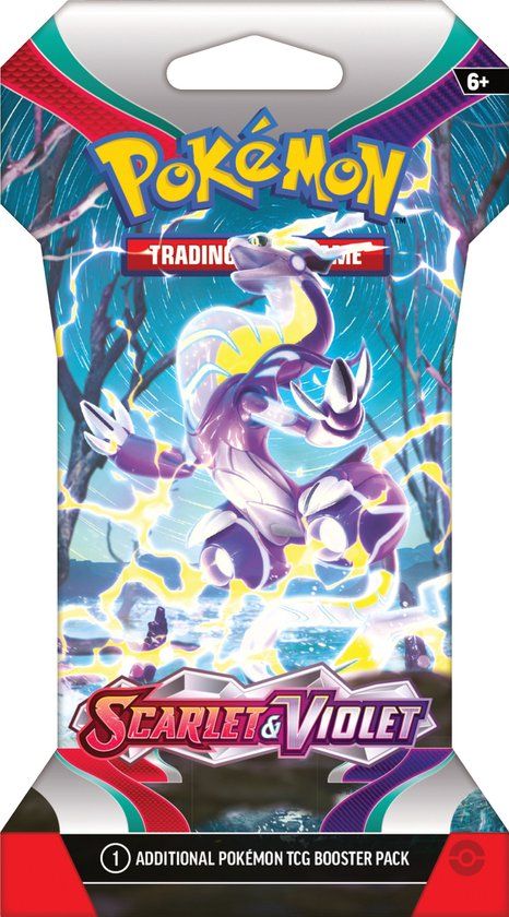 Pokémon Scarlet & Violet Sleeved Booster - Pokémon Kaarten - Engels - 2023
