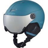 Cairn Android J Casque de ski enfant avec visière - Topaze mat - Taille 48/50