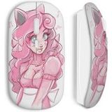 Roze prinses rondoudou Draadloze Muis Maniacase