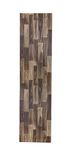 Tadi & Imperio1979 Vinyltapijt, vintage, donker hout, dunne lamellen, 50 x 120 cm