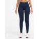 Nike One Therma-FIT HV2298 Leggings voor dames, volledige lengte met hoge tailleband