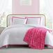 Dekbedovertrekset met kussensloop en dekbed, microvezel, twin-maat, roze
