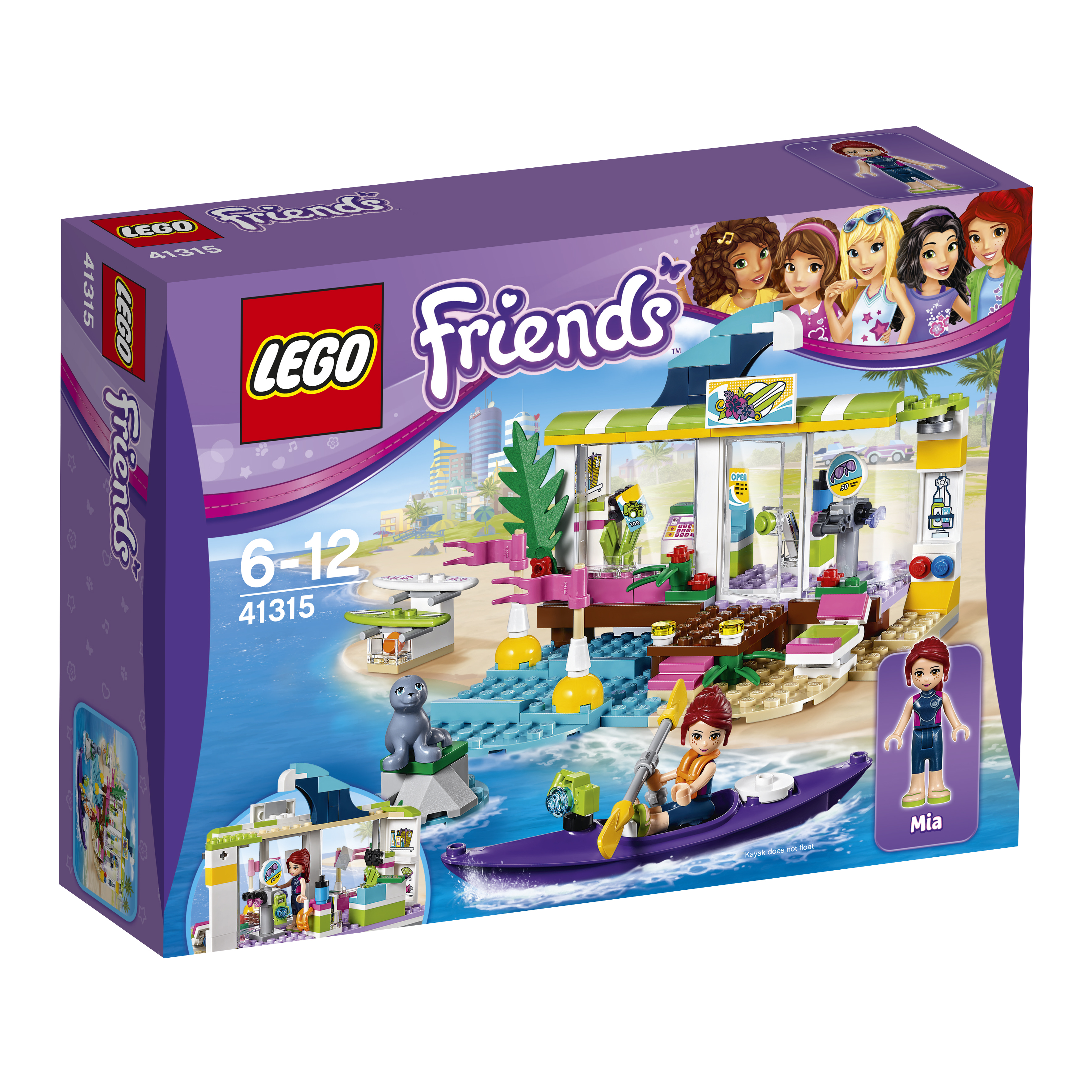 lego Friends Heartlake surfshop