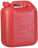 hünersdorff Brandstofjerrycan 813530 standaard voor 20 l voor benzine, diesel en andere gevaarlijke stoffen, VN-goedkeuring, made in Germany, TÜV-geteste productie, rood