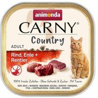 animonda Carny Country kattenvoer adult rund, eend en rendier 128x100 g