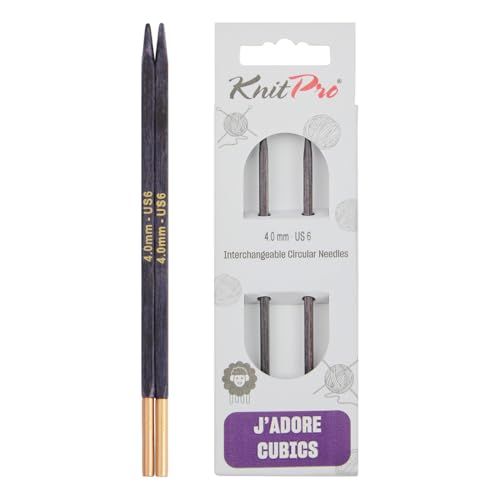 KnitPro J'adore Cubics Verwisselbare Breinaalden Kort 4.00mm