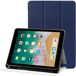Selected by GSMpunt.nl Apple iPad 9.7 2017/2018/Air/Air 2 Hoes Luxe Tri-Fold Book Case Kunst Leer Blauw