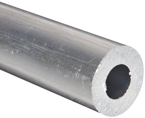 Small Parts Panda Small Parts Aluminium 6061-T6 Uitgedreven Ronde Buizenstelsel, ASTM B210, 4-1/2“ OD, 4.2“ ID, 0.1“ Muur, 96“ Lengte