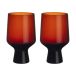 Iittala Solare verre sur pied 40 cl lot de 2 Cuivre