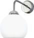 VIKTORIA Lampe murale, chrome, abat-jour blanc, 13-703