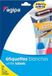 Agipa Étiquettes polyvalentes détachables blanches, 10 feuilles A5, 38,5 x 65 mm, 1120 étiquettes