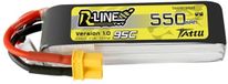 Tattu LiPo accupack 7.4 V 550 mAh Aantal cellen: 2 95 C Softcase