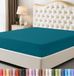 Utopia Bedding Queen Hoeslaken - Onderlaken - Diepe zak - Zachte Microfiber -Krimp- en vervagingsbestendig, Gemakkelijk te onderhouden - Alleen 1 hoeslaken (denimblauw)