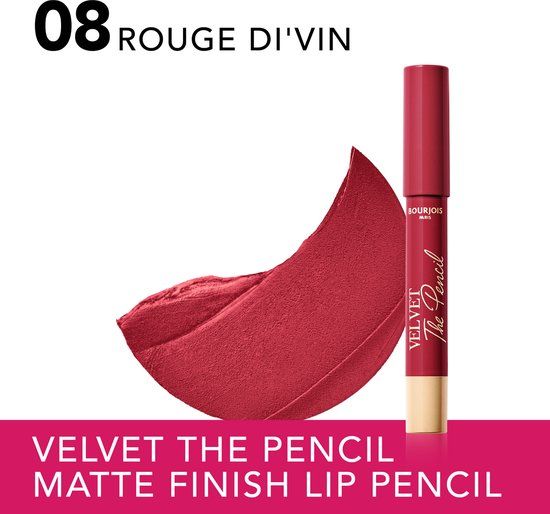 Bourjois Velvet The Pencil Lipstick Di'vin 8 - 1.8 gr