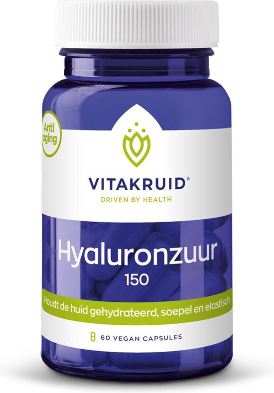 Vitakruid - Hyaluronzuur 150 - 60 st - Huid haar nagels - 60 capsules