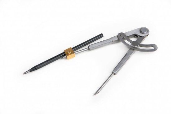 HBM 150 mm afkraspasser met opzetbare HM Pen