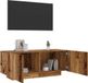 Maison Exclusive - Meuble TV aspect bois ancien 100x35x40 cm Matériau dérivé du bois