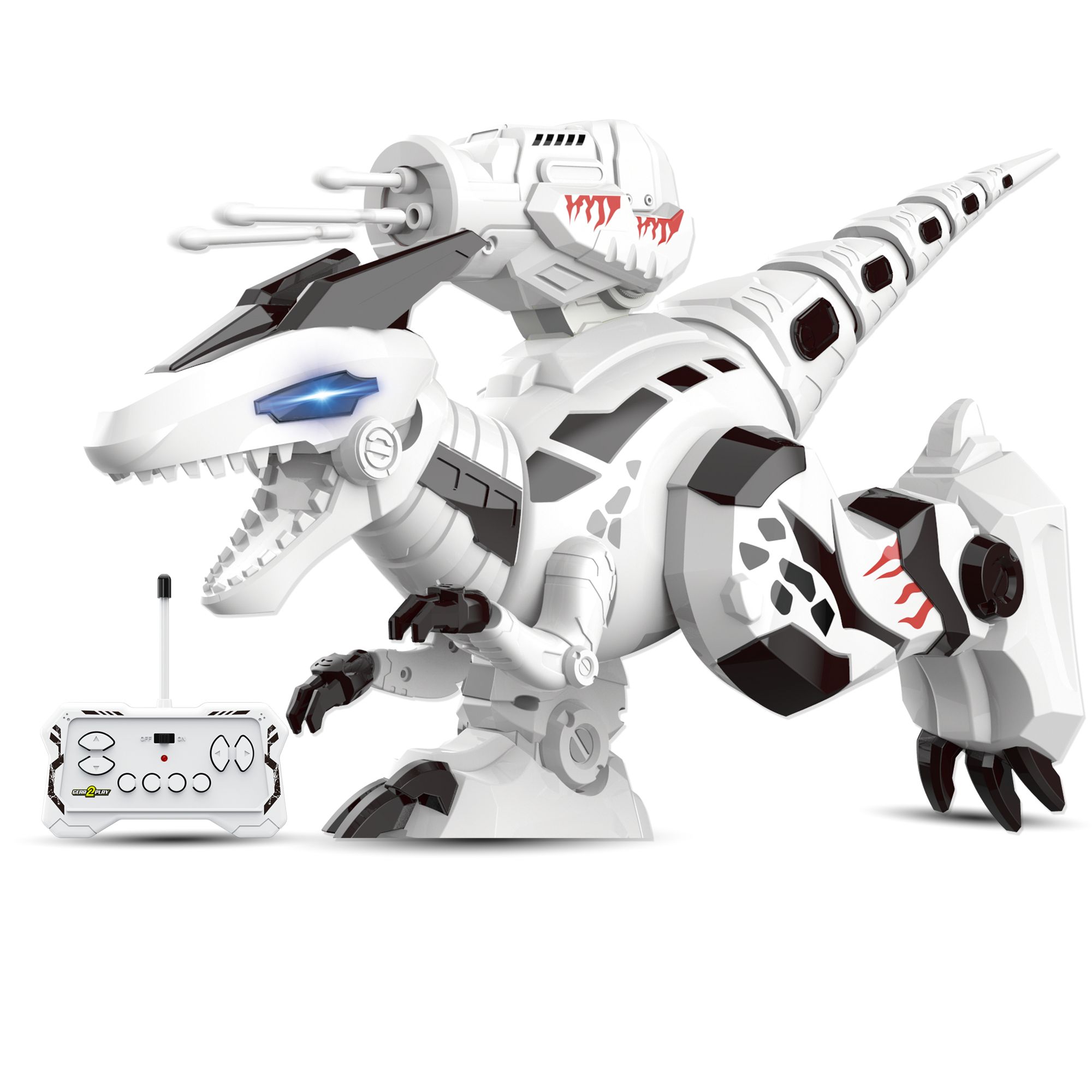 Gear2Play Robo Dino T-Rex - Robotic Dinosaur - Multicolour