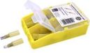 TRU COMPONENTS Assortiment kabelschoenen 4 mm² - 6 mm² Geel 60 stuk(s)