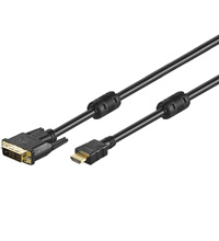 Goobay MMK 630-500 G 5.0m (HDMI-DVI)