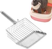 OEM Wan GmbH Kattenbak Schep - Roestvrij Staal - 13.5 x 14 cm - Zilver