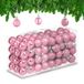 Relaxdays kerstballen set van 96