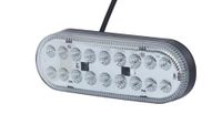 HELLA VALUEFIT Knipperlicht - LED - 12V / 24V - Opbouw/Geschroefd - Stekker: open kabeleinden - links/rechts - Aantal: 1 - 2BE 357 022-001
