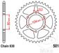 JT-Sprockets Supersprox Couronne 38Z PAS 630 Diamètre Intérieur 080 Entraxe Fixation 104