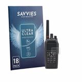 Savvies Screenprotector voor Icom IC-F4400DT - Folie Beschermfolie transparant 18 Stuks