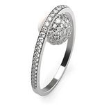 GUESS JUBR04454JWRH54 Gemengd analoog kwartshorloge met armband