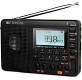 Radio portable - FM AM SW - Lecteur MP3 - Rechargeable