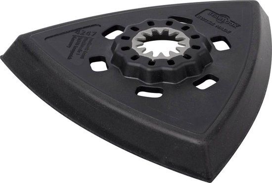 wolfcraft - Multitool Schuurzool - Starlock - voor Klittenband Schuurpapier - 95mm - 4247000