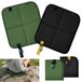 Coussin de siège pliable tapis de siège - Imperméable - 36 x 32 cm - 2 pièces - Tapis de siège de camping pour la randonnée et les festivals