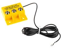 RS PRO Aardaansluitdoos 10 mm drukknop x 3 ring-aansluitklemmen volgens EN 61340-5-1
