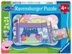 Kinderpuzzle Ravensburger Kinderpuzzle 2x24 Teile - Peppa Wutz - Gute Nacht, Peppa!