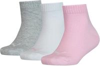Puma - Kids Quarter 3P - Kindersokken - 3 paar - Roze - Maat 27-30
