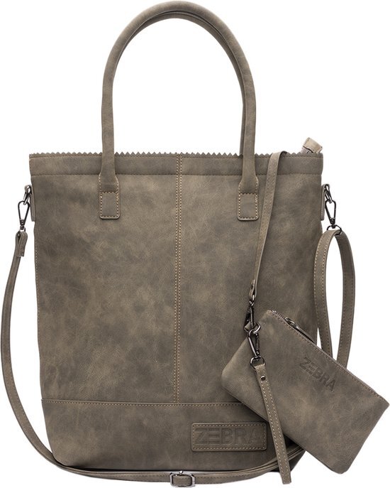 Zebra Trends Natural Bag Kartel Fearless II army Groen