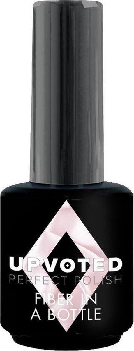 Nailperfect Upvoted Fiber in a Bottle - Satin Pink - Creëer extra stevige nagels - 15 ml