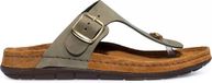 Rohde Dames Slipper - 5860-61 Olijfgroen - Maat 42