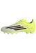 adidas F50 League Multi Ground Football Boots Kids Schoenen, uniseks, kinderen, Team Solar Geel 2/Core Zwart/Lucid Rood, 38 EU