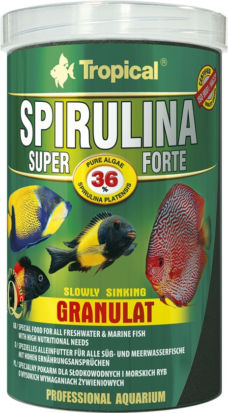 Tropical Super Spirulina Forte Granulat 600gr/1000ml