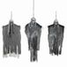 vidaXL Halloween Geest 3 stuks Zwart 66 x 110 cm Polyester