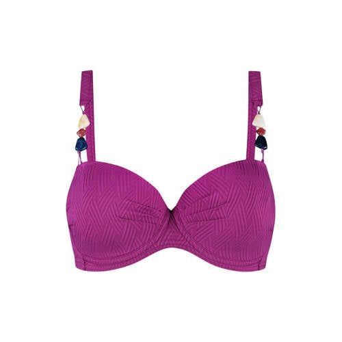 Cyell voorgevormde beugel bikinitop fuchsia