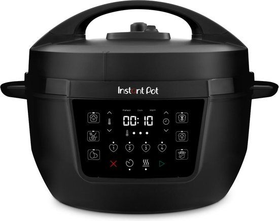 Instant Pot Rio XL 7,1L Multicooker - 7-in-1 - Snelkookpan - Rijstkoker - Slow Cooker - Stomer - Yoghurtmaker - Voedselverwarmer - Sauteren - 33% Meer Pppervlakte - RVS Binnenpan - Maximale Veiligheid - 80% energiebesparend - Eenvoudig in gebruik