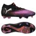 PUMA Future 8 Ultimate FG Unlimited - Noir/Blanc/Rouge éclatant Femme - Herbe naturelle (FG), pointure 36
