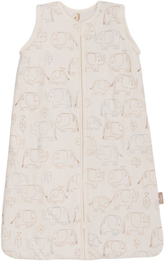 Jollein Slaapzak Baby Met Afritsbare Mouw 70cm - Elephant Tales