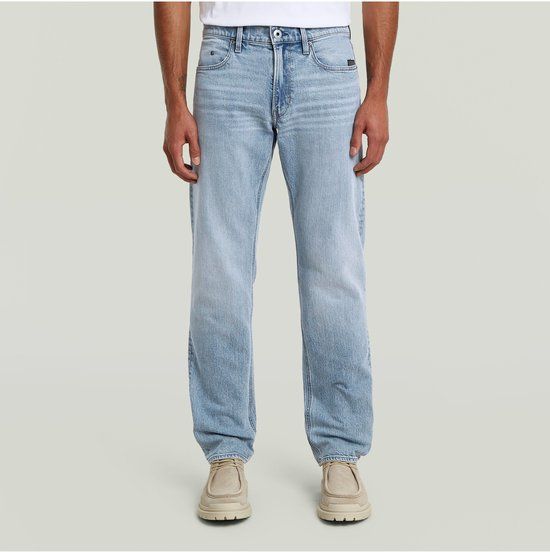 G-Star Raw Mosa Straight Jeans Heren - Broek - Lichtblauw - Maat 33/32